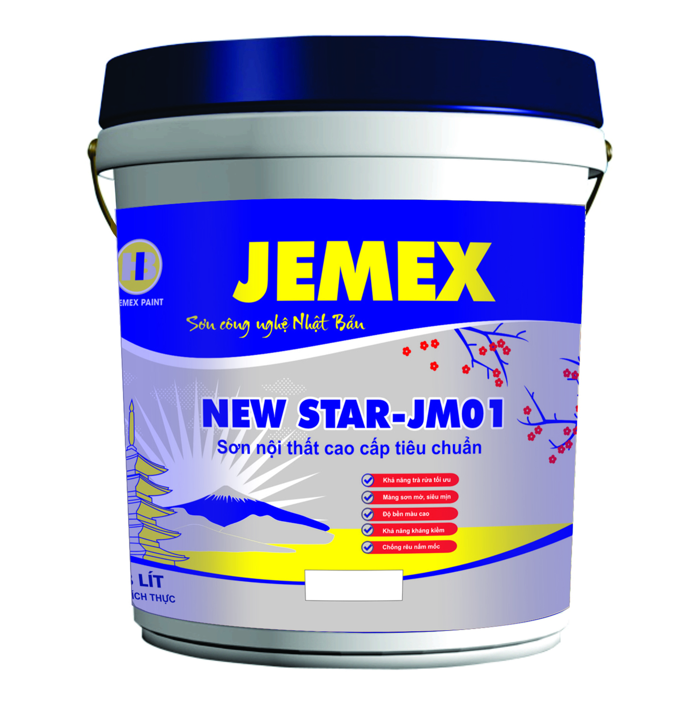 Sơn nội thất cao cấp tiêu chuẩn New Star - JM01